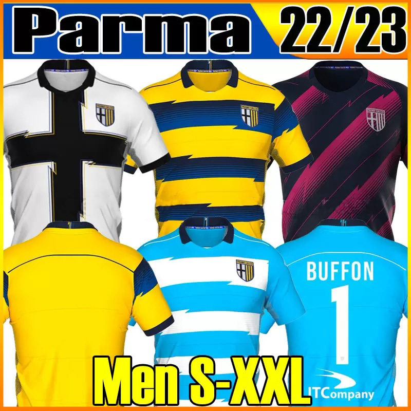 

2022 2023 PARMA soccer jersey Buffon special CALCIO GOALKEEPER MAGLIA PORTIERE 22 23 BUFFON 1 GERVINHO KUCO MIHAILA retro jerseys HERNANI football shirt top -XXL, 22 23 away