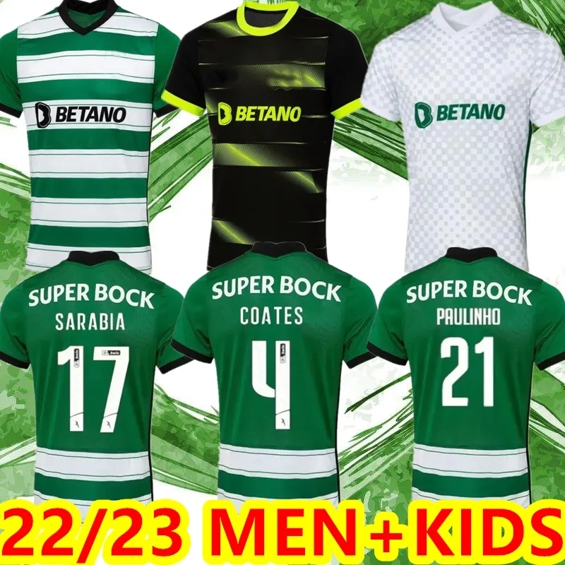 

Sporting CP 22 23 Soccer Jersey 6 Sotiris Alexandropoulos 13 Luis Neto 18 Fatawu Issahaku 79 Youssef Chermiti 71 Nazinho 82 Mateus Fernandes 84 Dario Essugo, Colour