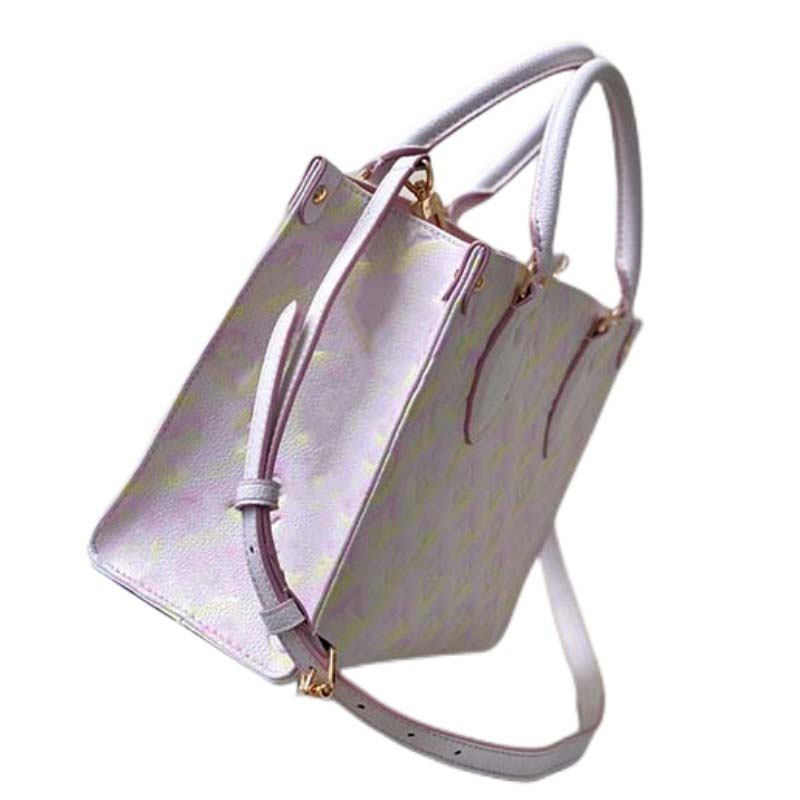 

10A tote bag handbags wallets fashions classics onthego handbags women luxurys brands shoulder bags women original brand fashion leather accessorie, Pink