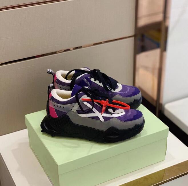 

2023 designer arrow lace-up stitching casual shoes Odsy 1000 sneakers luxury men's shoes new decorative sneakers comfortable leather breathable sneakers, Khaki