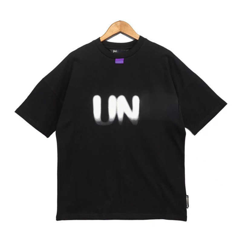 

Summer mens t shirt fashion letter graffiti printing short sleeved tshirts designer T shirt men women pullover tee loose half sleeve, Black
