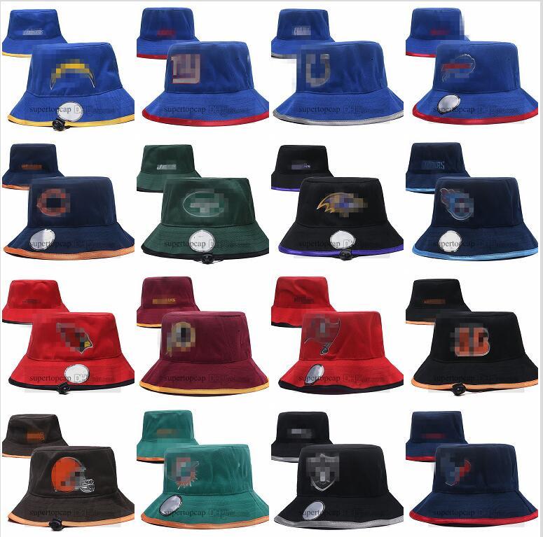 

ALL Team Baseball Sport Bucket Hat Camping Hunting Hat Chapeau Summer Sun Beach Fishing Caps football Wide Brim Hats for Men Women BU-010