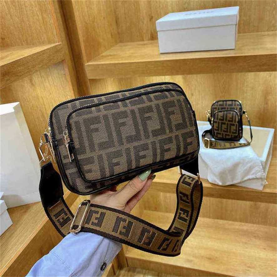 

28% OFF Handbag High quality 2023 new bag Canvas female canvas printed broadband Shoulder Messenger three-layer mobile phone, Horizontal