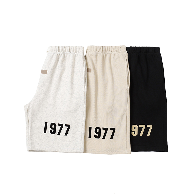 

Designer Essential 1977 Mens Tshirts Tracksuits Printed Casual Sports Suit High Street Loose Short Sleeve T-shirt Men's And Women's Fashion Shorts, Add postage