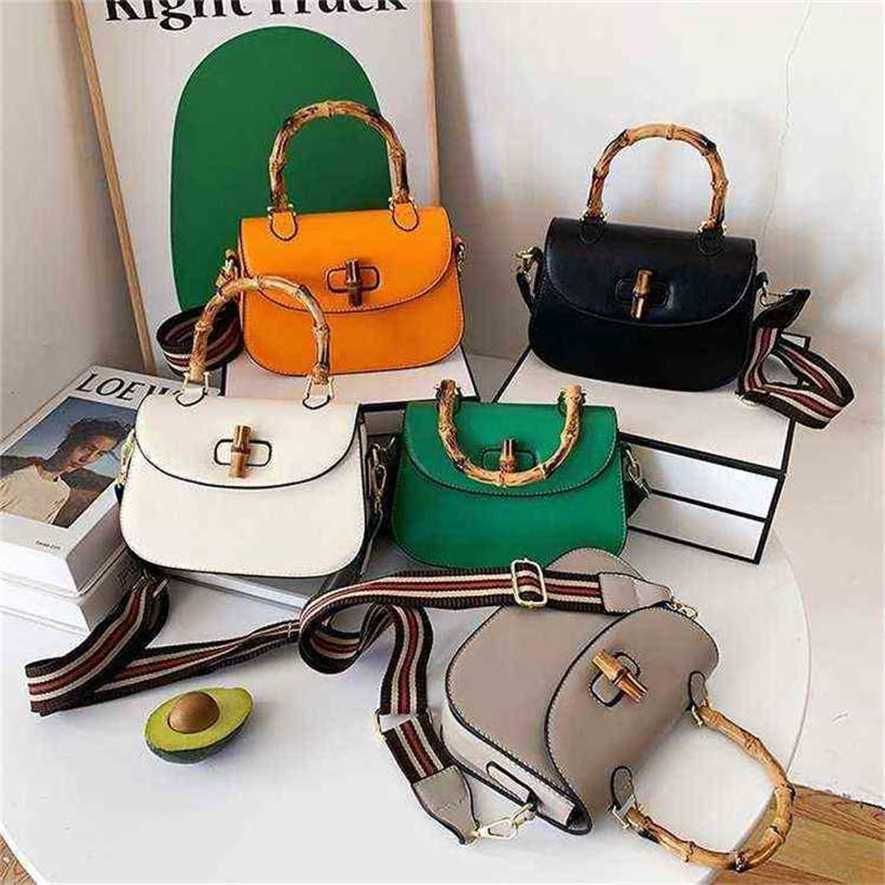 

28% OFF Handbag High quality 2023 new bag buckle summer shoulder messenger handheld contrast color stitching lady temperament, White7