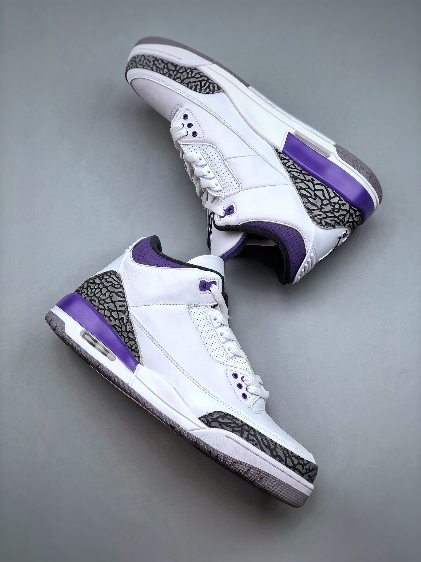 

Designer 3s Basketball Shoes Jumpman 3 III Dark Iris White Black Cement Grey Sportswear Men Women Outdoor Sneakers