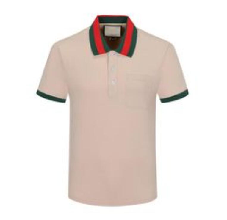 

Mens Polos shirts men fashion Tees classic multiple color lapel short sleeves Plus Embroidery business casual Cotton breathable Casual alligator T-Shirts, 01
