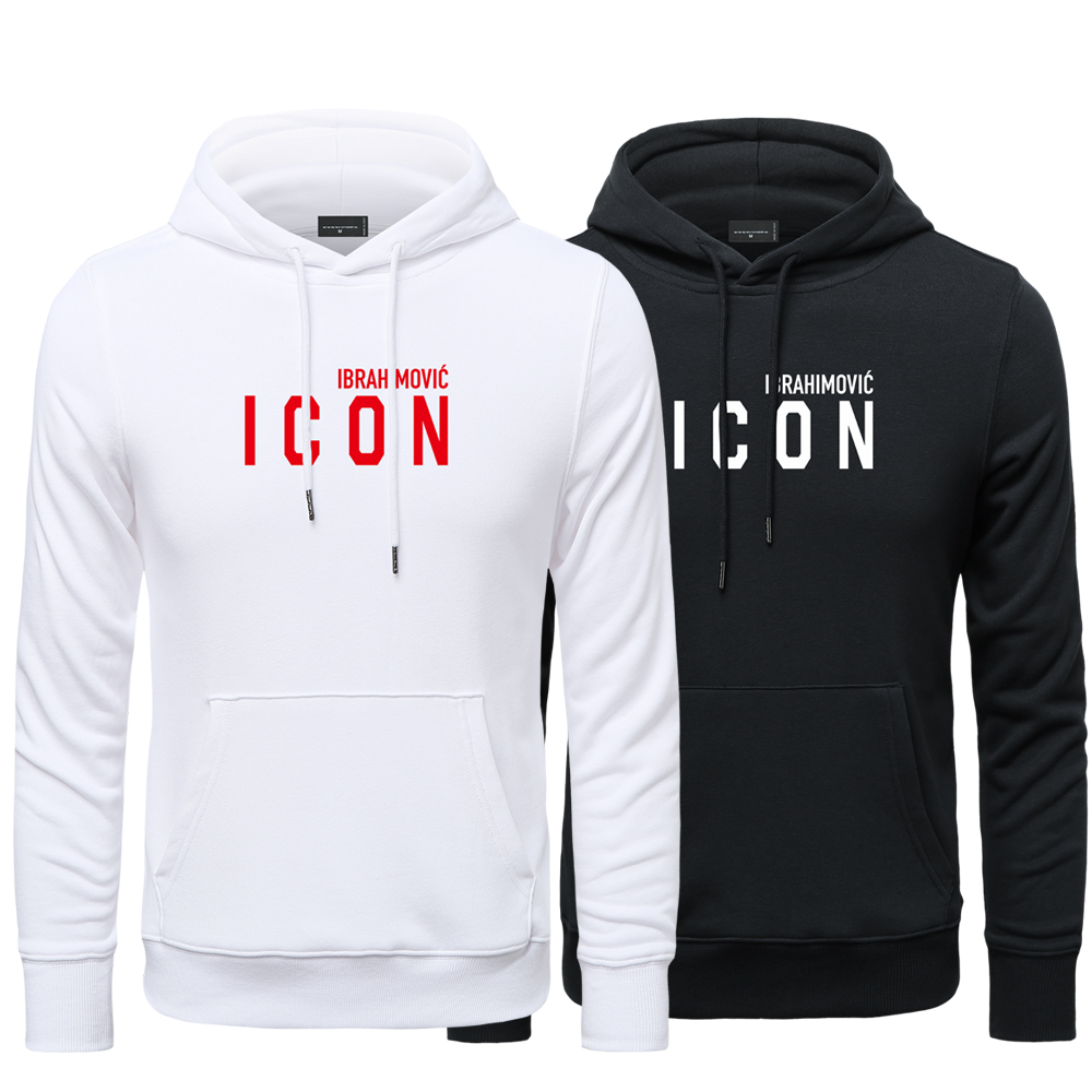 

New ICON Men Hoodie Dsq2 fashion autumn and winter men's hooded men's sweater, White