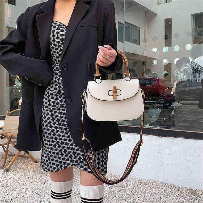 

24% OFF Handbag High quality 2023 new bag spring sense messenger bamboo knot portable saddle tide shoulder red women's, White10