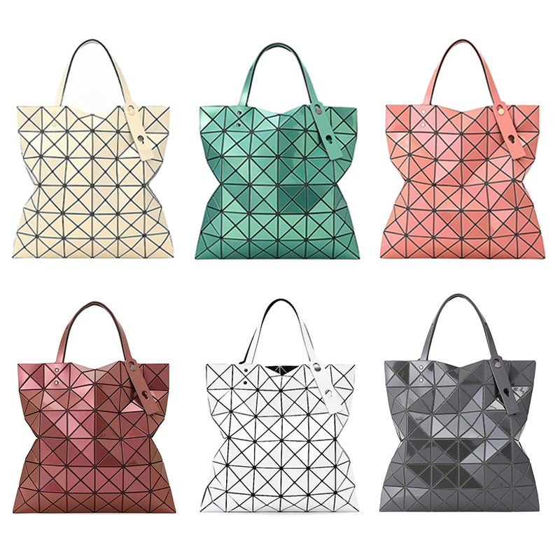 

Tote Bag ISSEY Shopping bags Shoulder bag Japanese geometric diamond handbag Miyakes leisure, Customize
