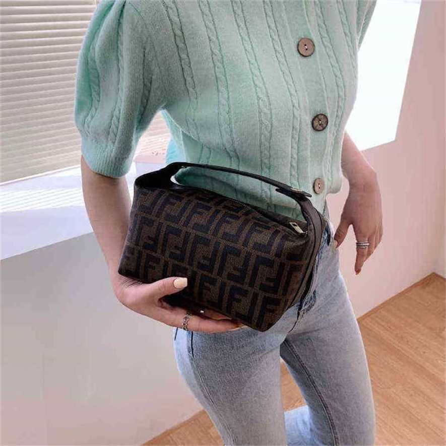 

28% OFF Handbag High quality 2023 new bag women's small travel portable large capacity storage style, Khaki