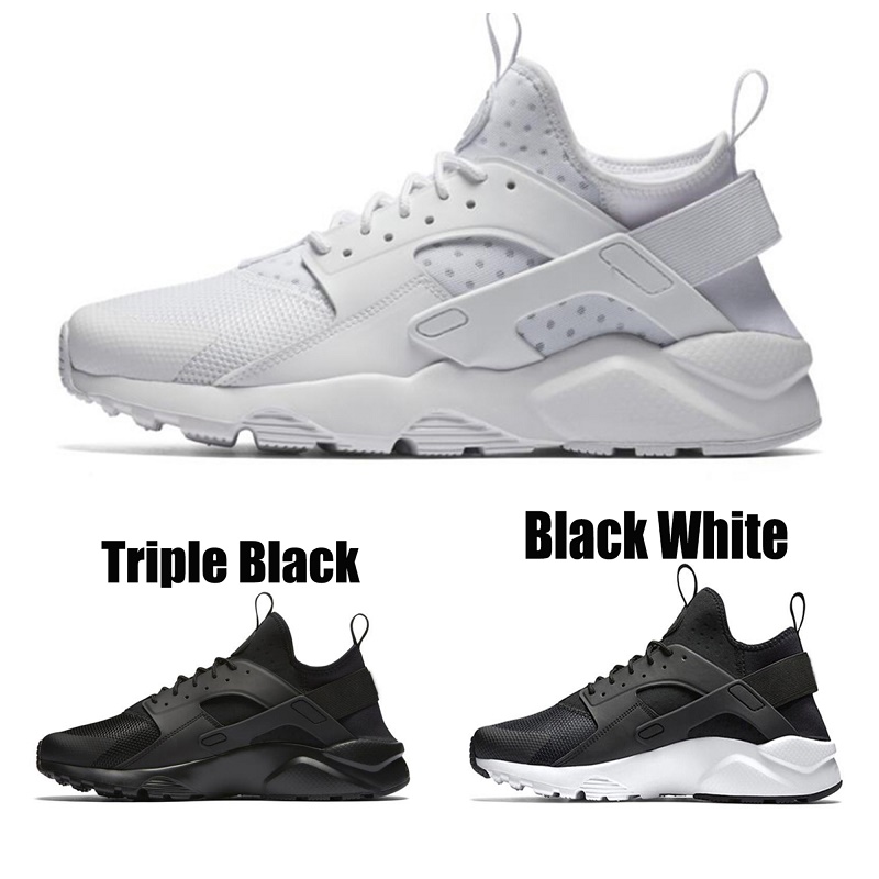 

Classic Huarache Ultra 4.0 Running Shoes Hurache Chaussures de course pour homme Triple White Black Sport Harache Hommes huaraches Baskets designer Sneakers 36-45, Shoe lace