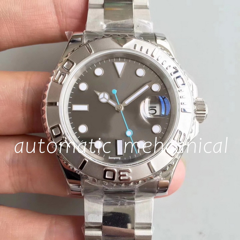 

ZR Maker Mens Watch 40mm Grey Dial Luminous Mechanical Automatic Movement Stainless Steel Bracelet Ref.126622 Luminous Wristwatches Original Box, Add waterproof