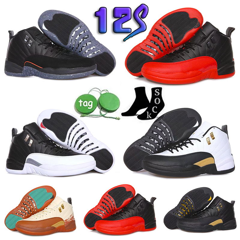 

Jumpman 12 12s Mens High Basketball Shoes Twist Gold Indigo Flu Game Dark Concord Royalty OVO White The Master Taxi Fiba Gamma Blue Trainer Sneakers 40-47, 15