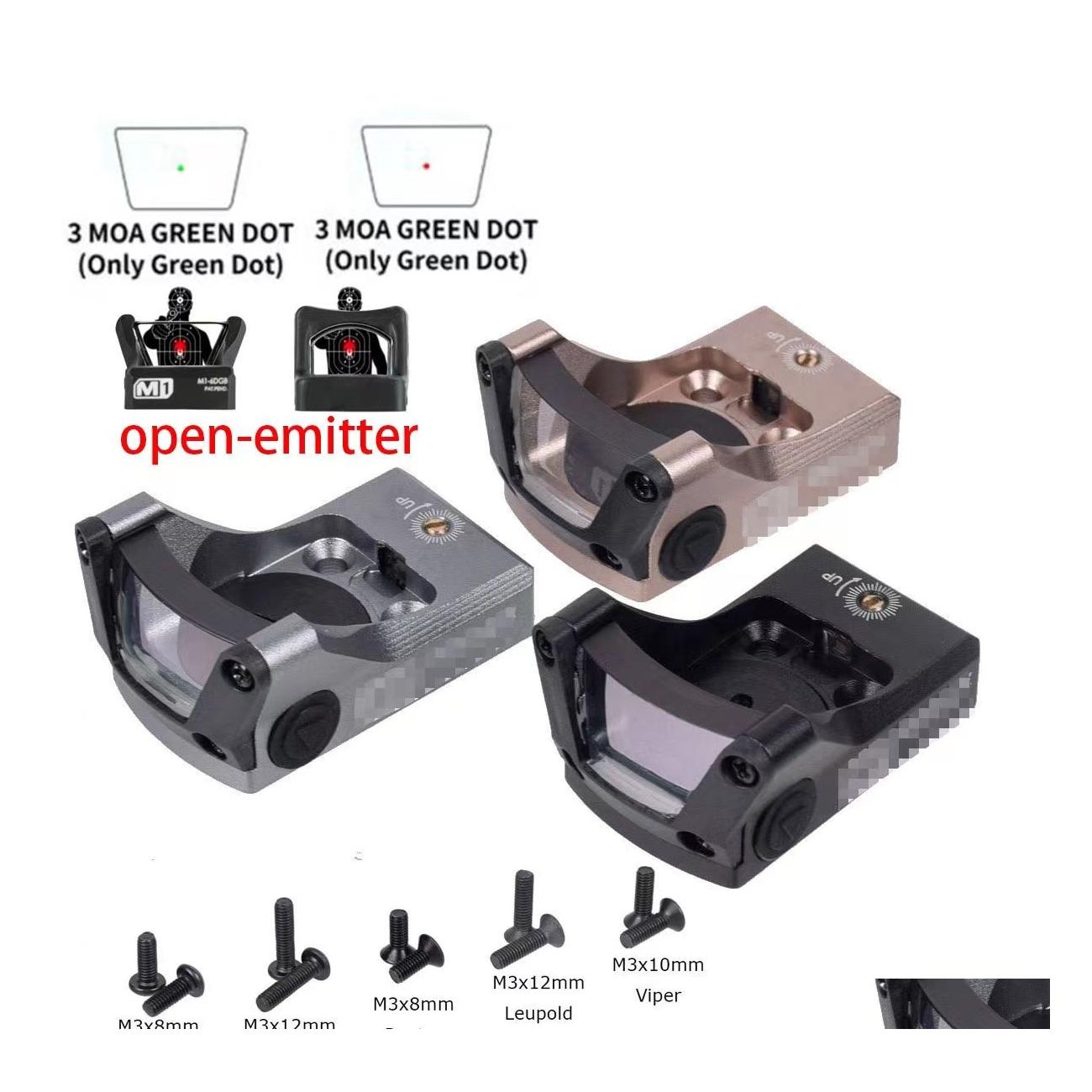 

Hunting Scopes Metal Rmr M1 Red Green Dot Sight With Glock Rear Mount Base Oa Reflex Ror Ar15 M4 Scope Drop Delivery Sports Outdoors Dhr7Y