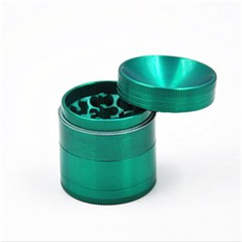 

Smoking Pipes New 4 layer alloy cigarette lighter 40MM personalized creative concave metal grinder smoke cutter Smoking Pipes