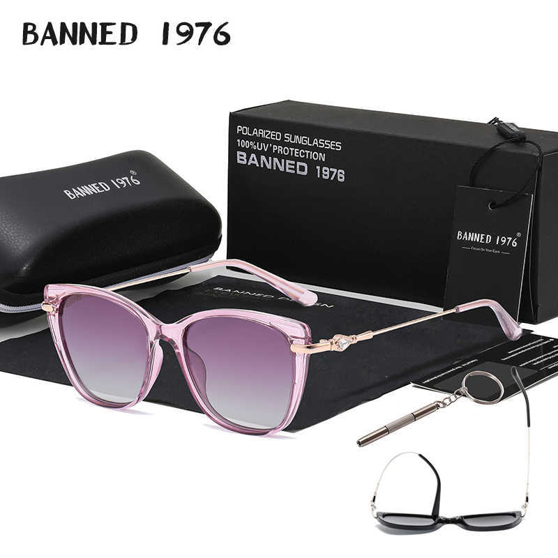 

Sunglasses 2022 New Luxury Women Sunglasses HD Polarized Fashion Round Ladies Vintage Brand Designer Woman Female Sun Glasses Oculos W230209