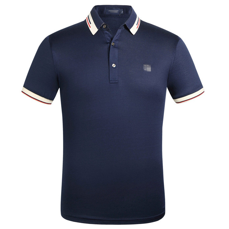 

Men's T-shirt Fashion Designer Cotton Polo Shirt Lapel Short Sleeve Shirts Business Men T-shirts Large T-shirt Size --3xl 9SRVB