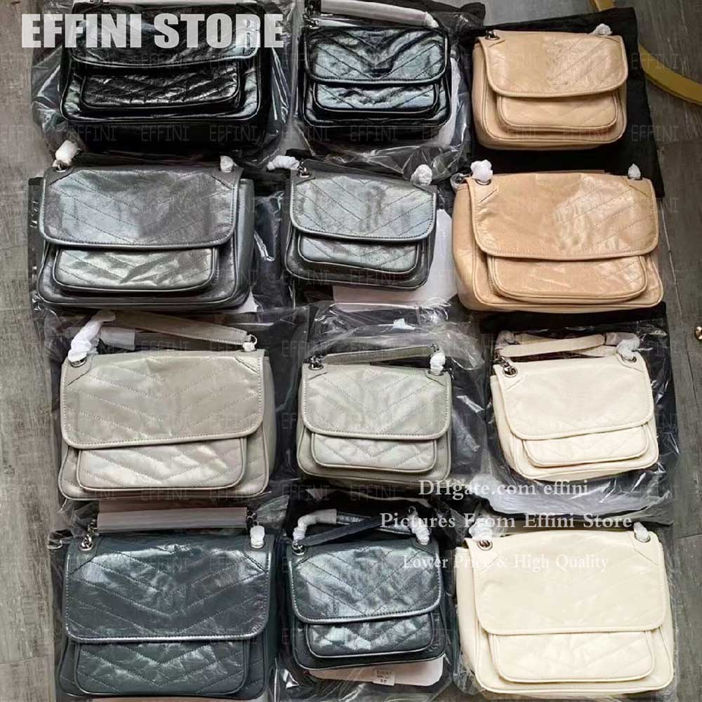 

Top quality NIKI designer bags womens shoulder bag tote ysls luxurys handbags purses EFFINI fashion black soft genuine leather cover crossbodys bags 2023 22cm 28cm, Burgundy