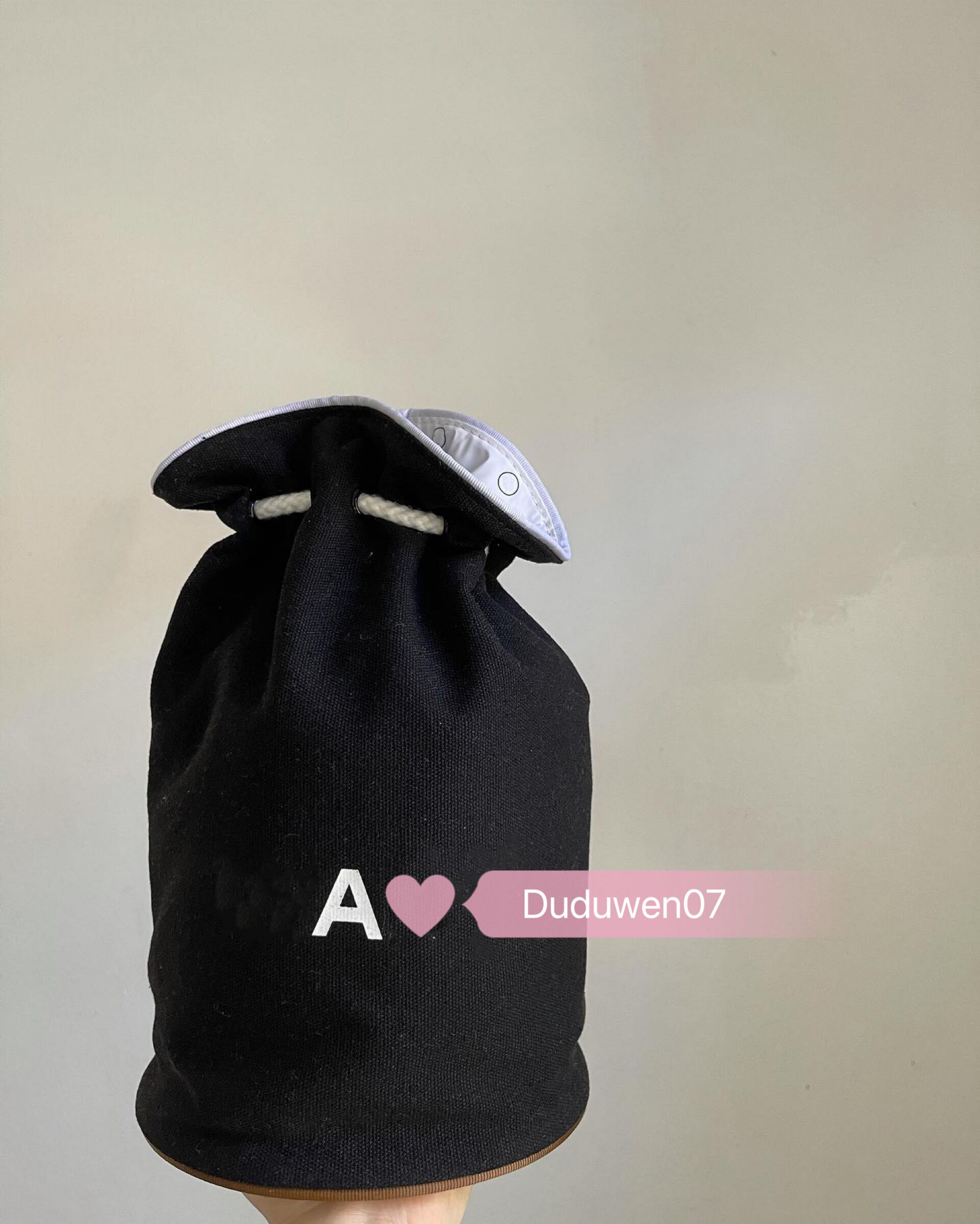 

storage bags beaute gifts printed lettes canvas Drawstring fashion 2C makeup organizer 31X18cm