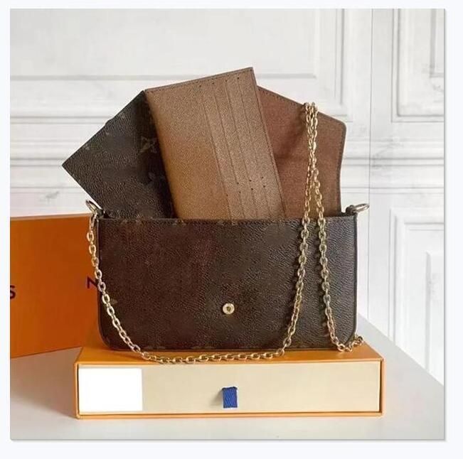 

Designer Bag Wallet Cross Body Shoulder Bags Purse Fashion Lady Shopping Handbag Women Letter Totes Trio Popular 3pcs86, R1