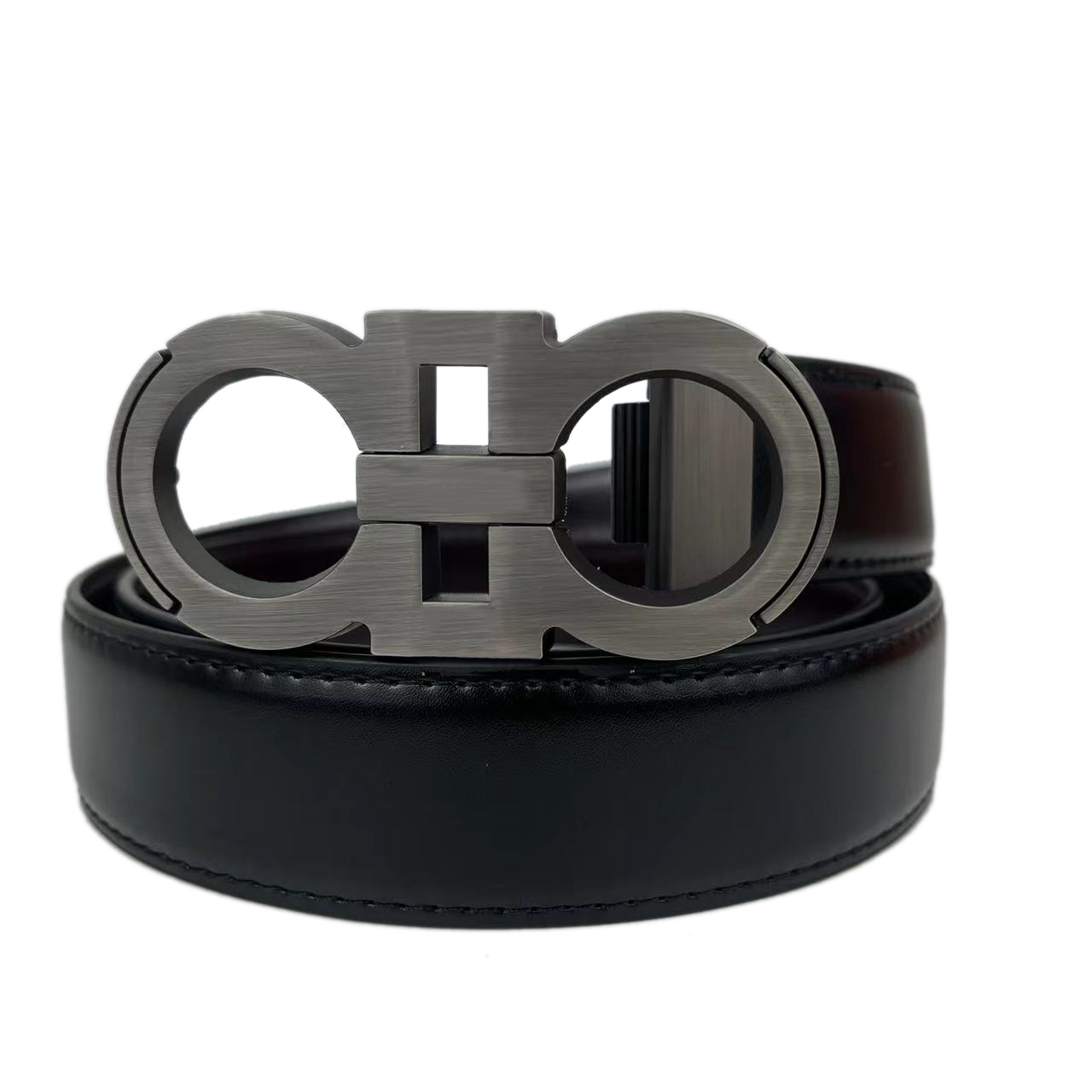 

Luxury designer Belt G Buckle Fashion Genuine Leather Women Belts For men Letter Double Big gold classical, Width3.4cm with box