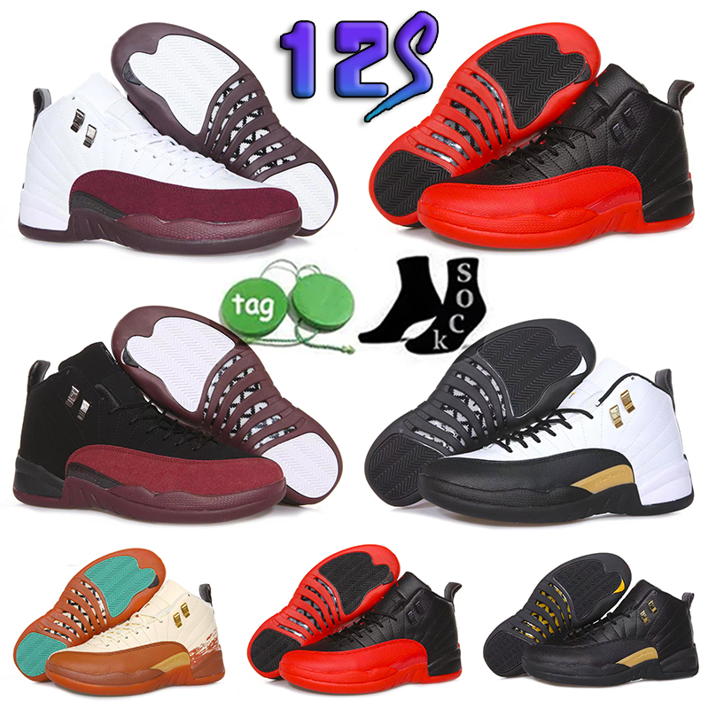 

Jumpman 12 12s Mens Basketball Shoes Utility Grind Indigo Flu Game Dark Concord OVO White Royalty Playoff Fiba Gamma Blue The Master Trainer Sneaker 40-47, 11