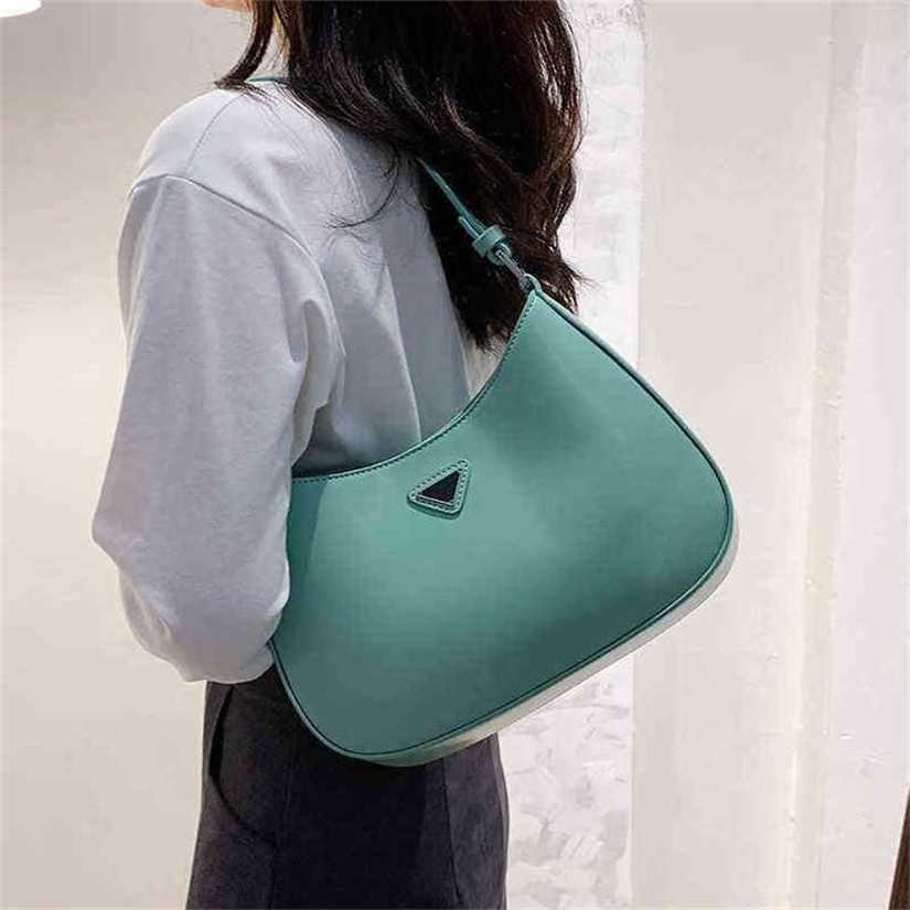 

10% OFF Handbag High quality 2023 new bag Cleo underarm women's family hobo shoulder crescent method stick middle ancient red same, Black6