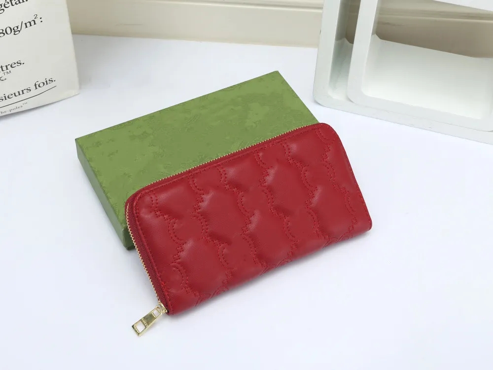 

Designer wallet Marmont Matelasse money bags cardholder women men double G Ophidia zipper long Luxury embroidery card holder passport female purse clutch bag, Letter l khaki