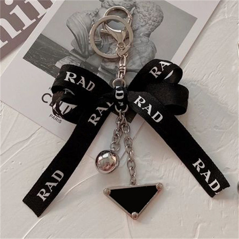 

Designer Key Chains Ladies Ribbon Key Ring Bag Pendant Car Keychains Fashion Letter Keyrings Casual Bags Pendant High Quality