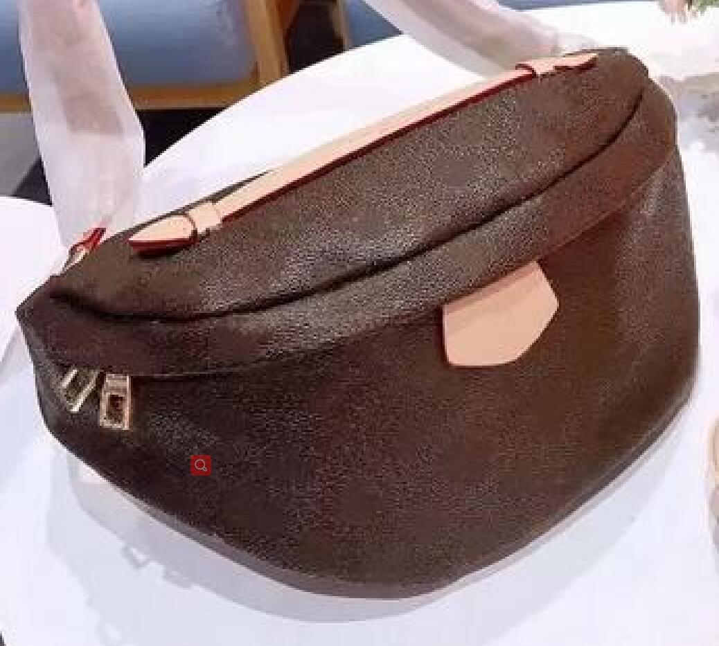 

Brown flower Handbags Women Bags Fanny Packs Waist Bags Handbag Lady Belt Chest bag Wholesale New Fashion