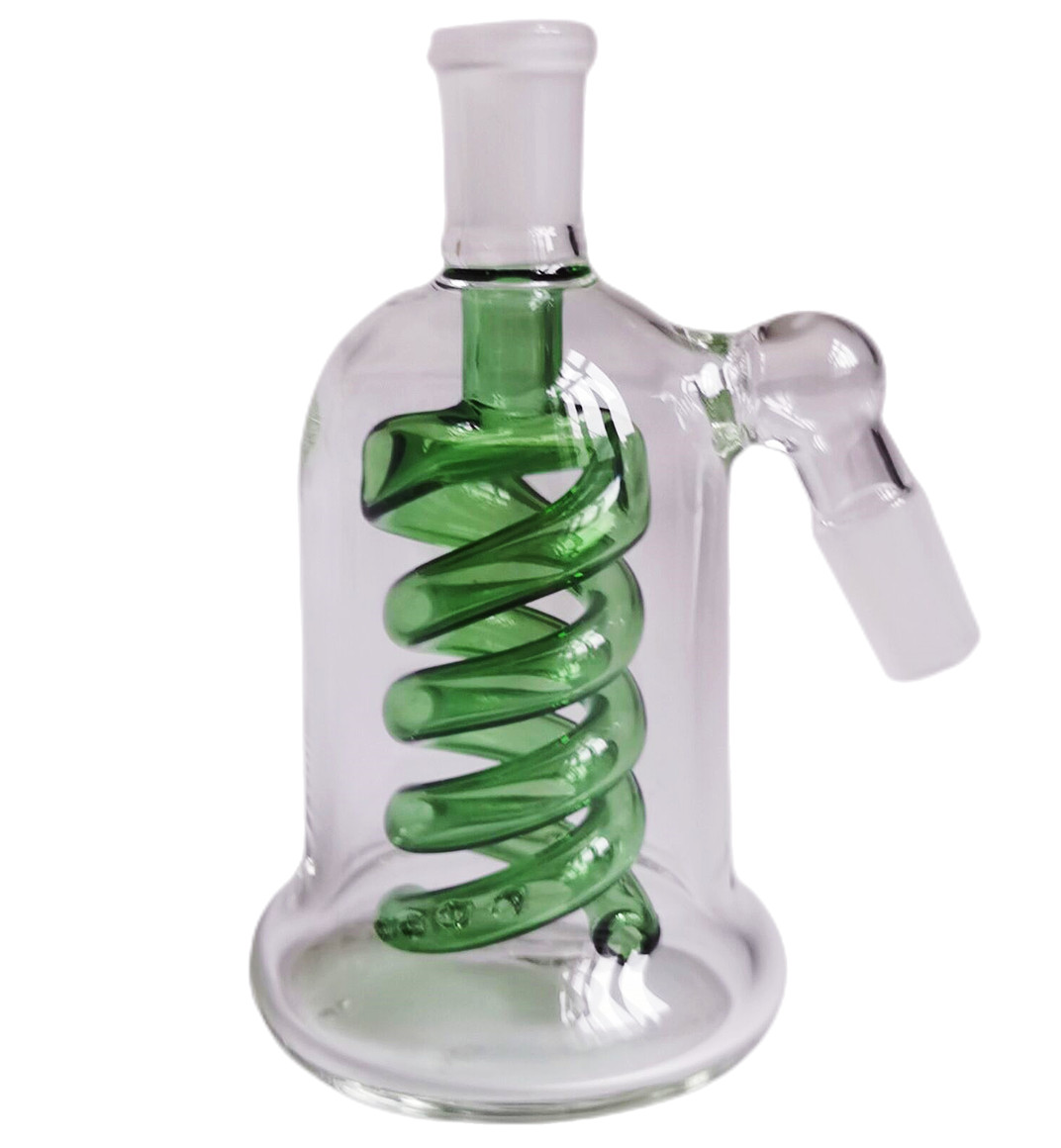 

Transparent hookah gun spiral filtering glass hookah set with accessories
