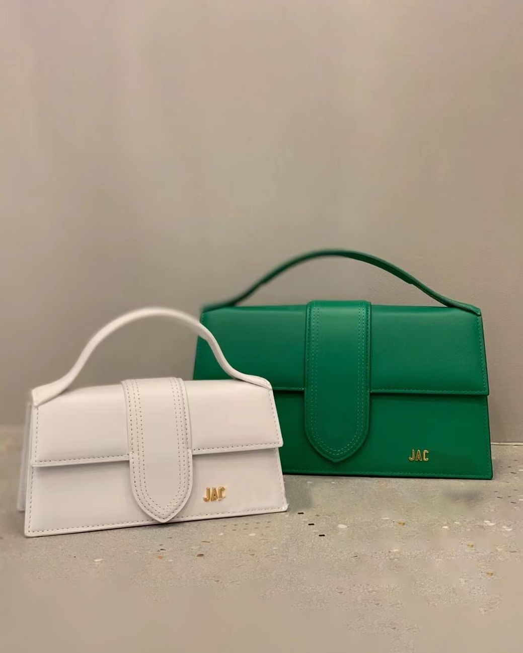 

Luxury Designer Shoulder Bag Crossbody Bags handbags totes jacquems Le Bambino baguette fashion Leather envelope flap womens mens clutch handbag Wallets handbags, Black