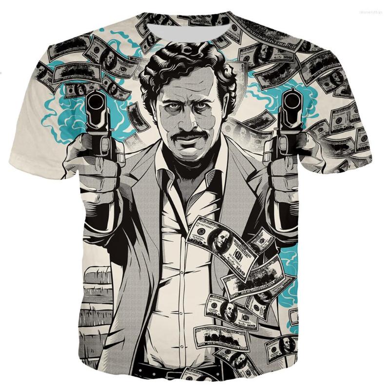 

Men' T Shirts Narcos Pablo Escobar Men/women Fashion Cool 3D Printed T-shirts Casual Style Tshirt Streetwear Tops, 05