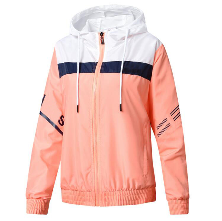 

designer Outdoor Jacket Hooded Waterproof Coat Women Spring Autumn Female Zipper Jacket Sportswear Windbreak Climbing, Yellow