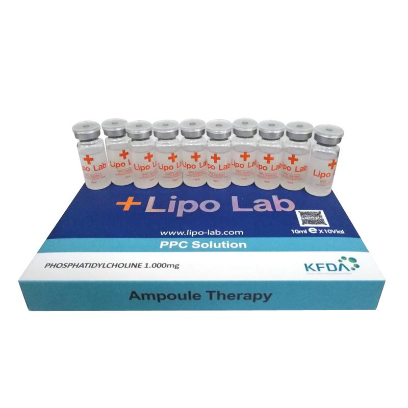 

Lipo Lab PPC lipolab V line Fat dissolve Solution (10 vials x 10 ml) Korea Body Sculpting & Slimming