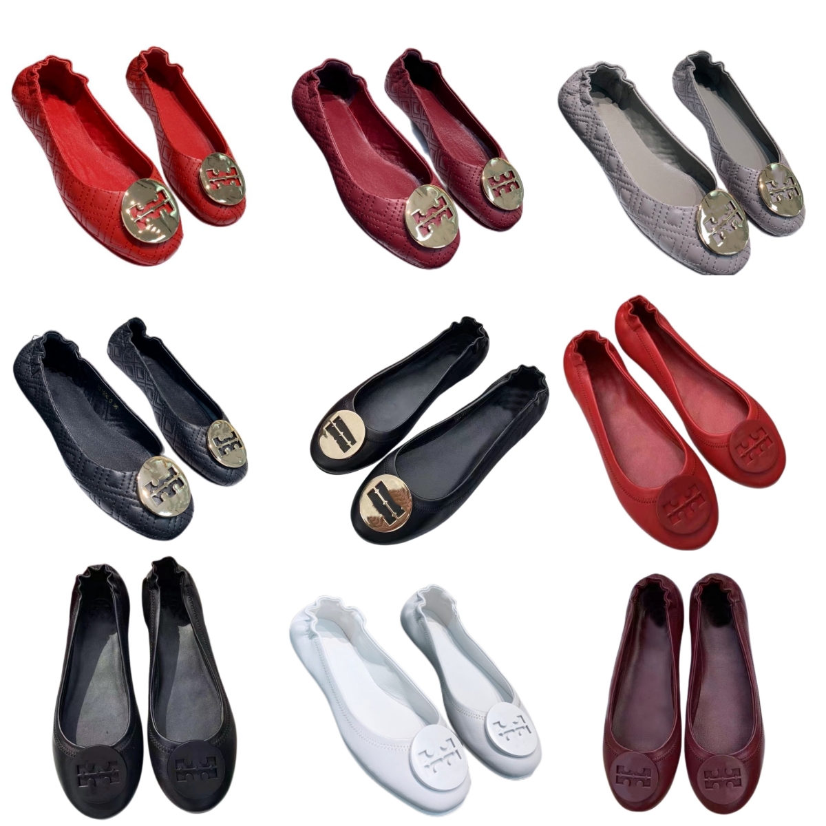 

Designer Women Leather Driving Shoes Travel Retro Sneakers Flat-Bottom Travel White Boarding Shoe Stitching Gold Leathers Lining Rubber Sole with Box Size 35-40