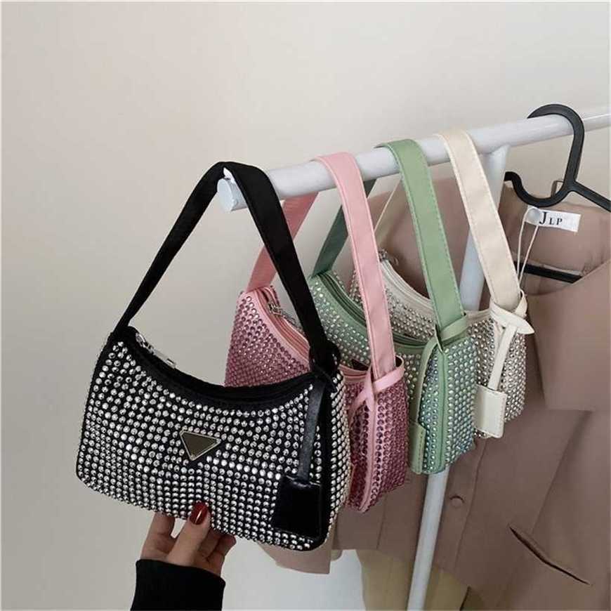 

26% OFF Handbag High quality 2023 new bag women's Sequin temperament elegant handbag popular unique shoulder, White6