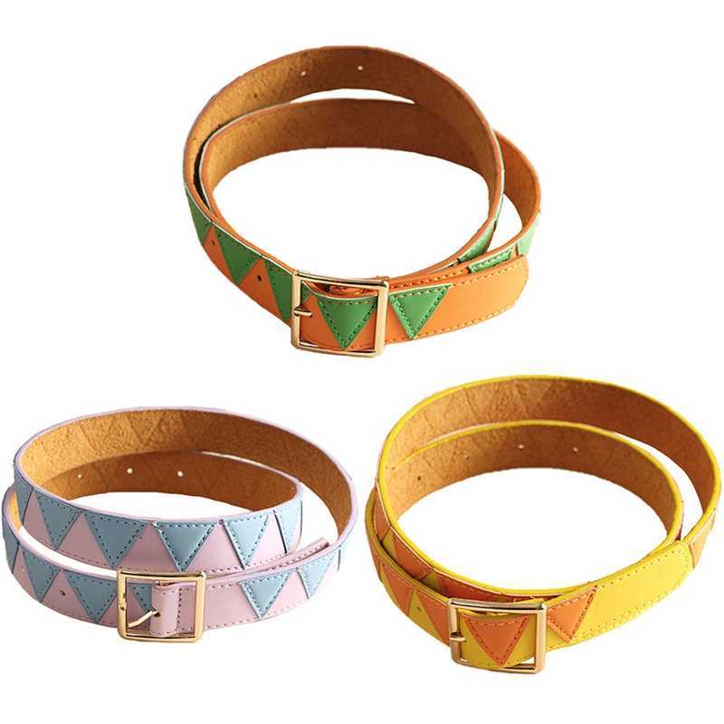 

Belts New High Quality JoJo's Bizarre Adventure Kujo Jotaro Belts For Cosplay Costume For Halloween Adjustable Single Row Hole Belt G230207, Black