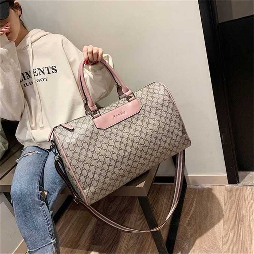 

22% OFF Handbag High quality 2023 new bag Wanghong travel boarding women's large capacity men's shoulder handbag, Sky blue