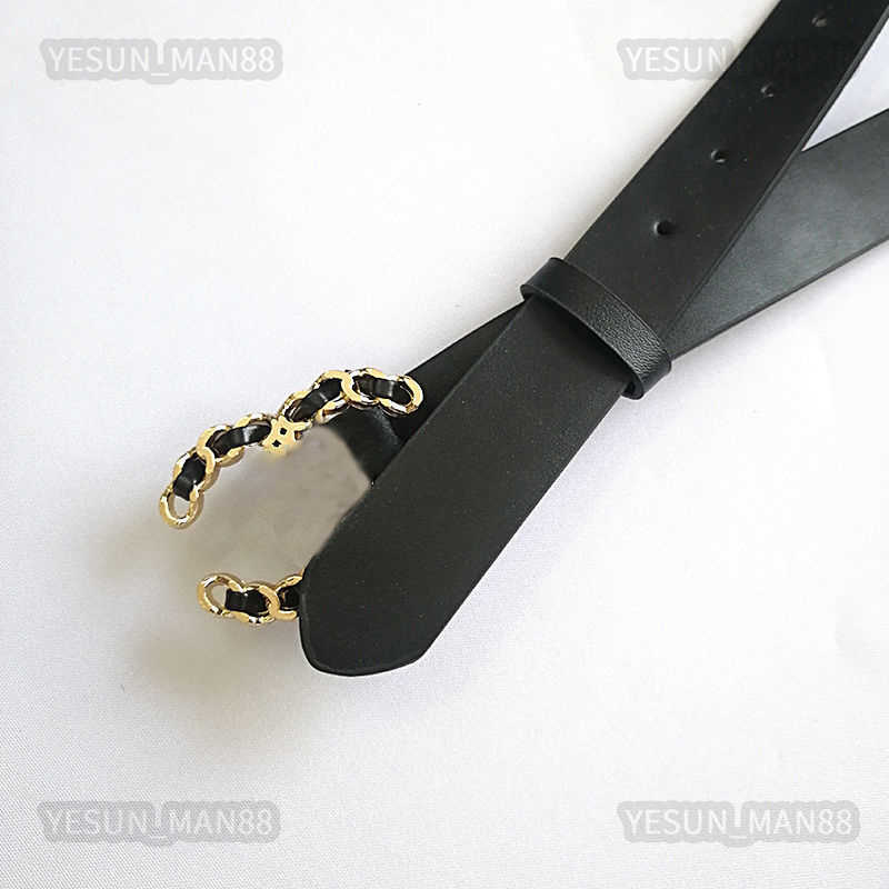 

Designer Luxury Channel Belt Fashion Womens Classic Letter Buckle Soft Leather Strap Dress Waistband Versatile Pants Waistban Belt, Black