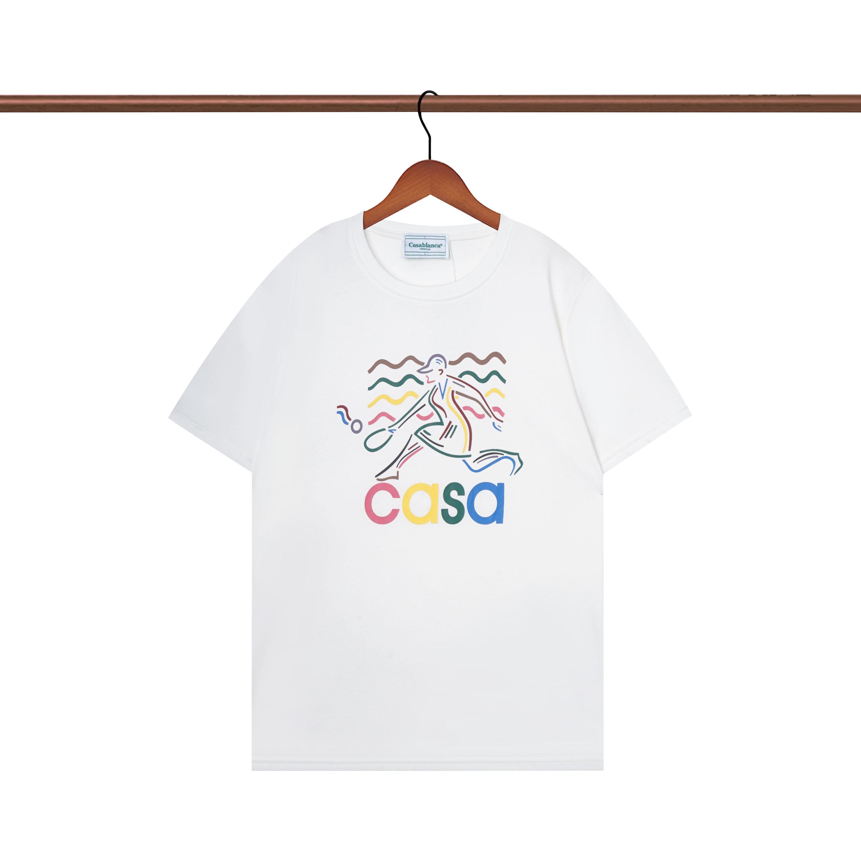 

Casa t shirt Men Designer t shirts shirt wear summer round neck sweat absorbing short sleeves outdoor breathable cotton tees 10RWPX, Casa-4