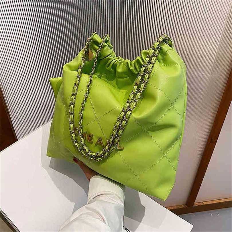 

36% OFF Handbag High quality 2023 new bag Women's Hot large niche portable Bucket, Large green