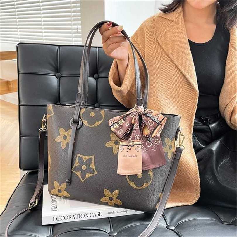 

36% OFF Handbag High quality 2023 new bag Women's spring and red Shoulder Tote portable messenger trend, Fashion style
