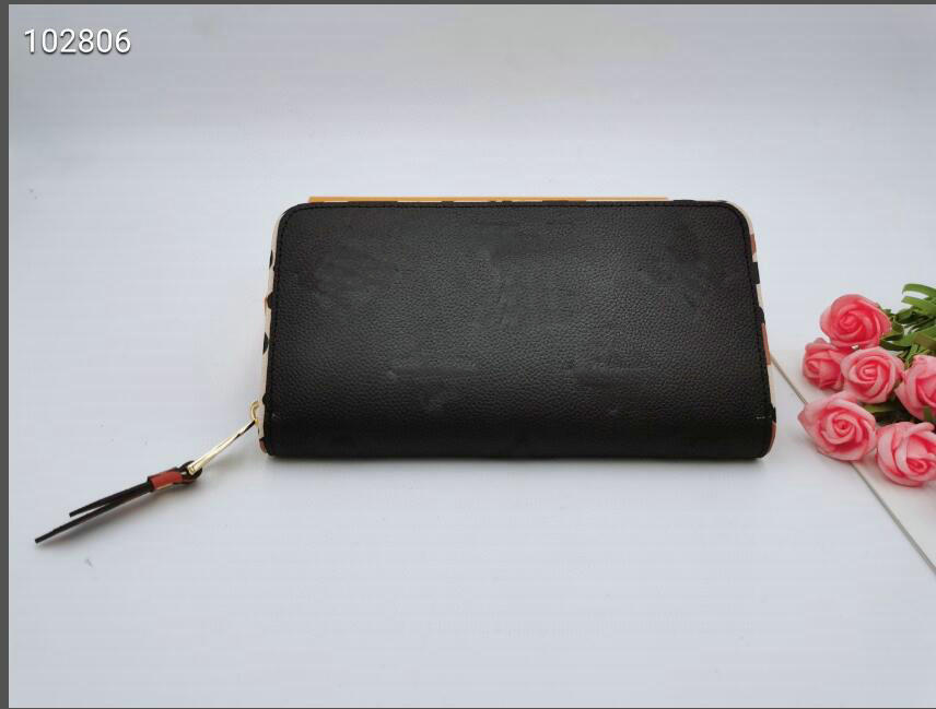 

Designe leopard purse Womens Wallet Purse Zippy Wallet Womens Long Card Holder Passport Holder Men Folded Purses Coin Photo Pouch uyt, Black