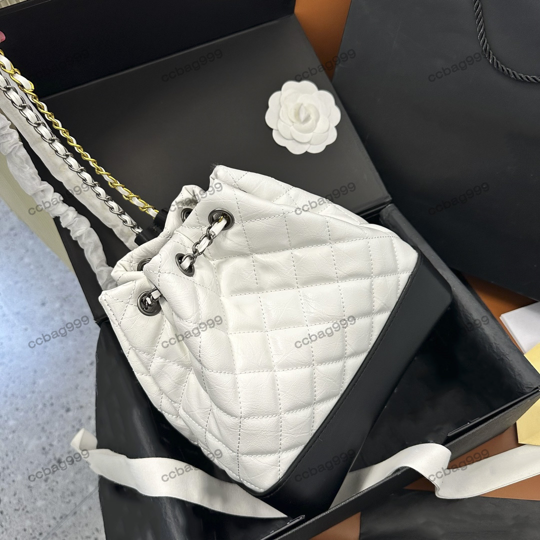 CC Backpack Style Vintage Gabrielle Hobo Designer Backpack Gold and Silver Two-color Chain Genuine Leather Luxurys Handbags Metal Hardware Coin Purs