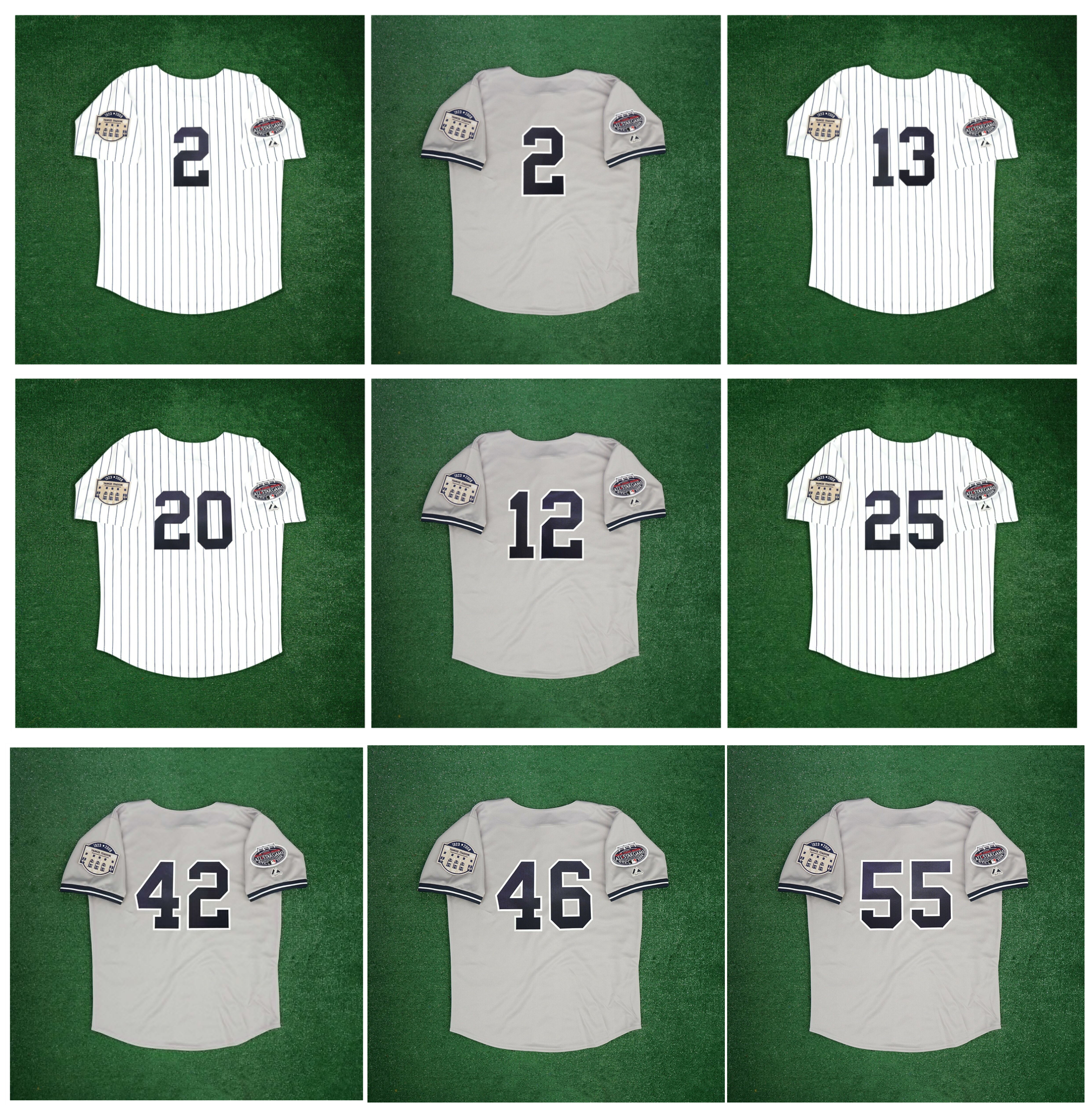 

Derek Jeter 2008 All Star Throwback New Yankees Baseball Jersey Mariano Rivera Alex Rodriguez York Jorge Posada Hideki Matsu Giambi Mike Mussina Andy Pettitte, As pic