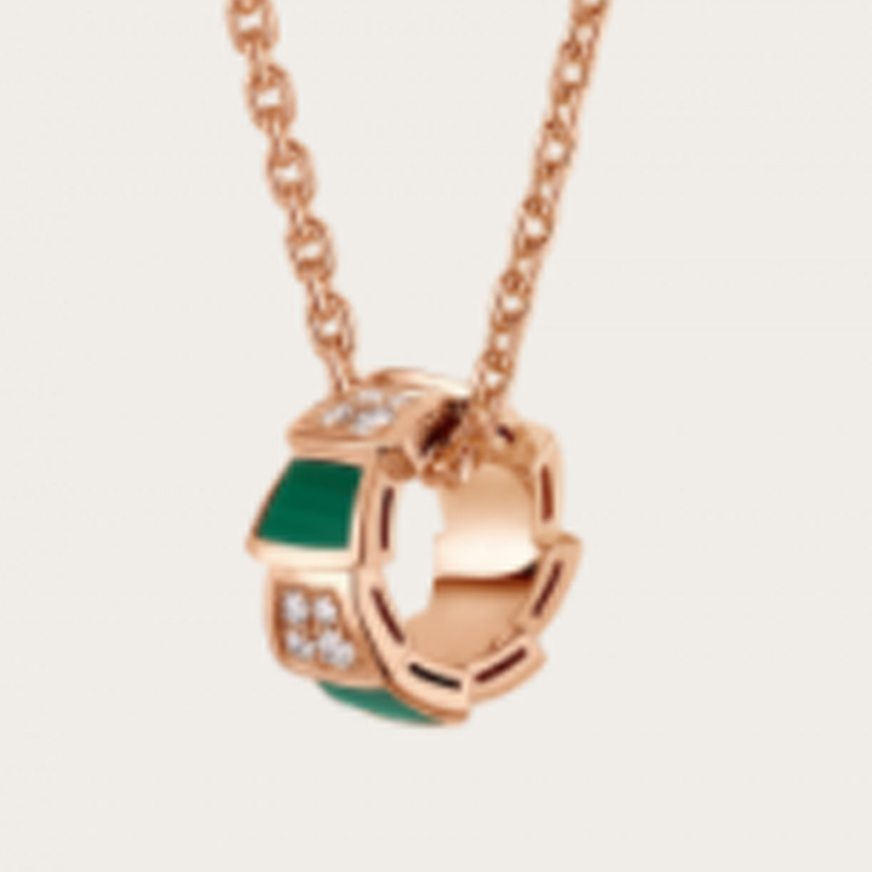 Colliers de créateurs bijoux perceuses collls de serpent femmes 18 k en or serpentin pendentif rubis pendante