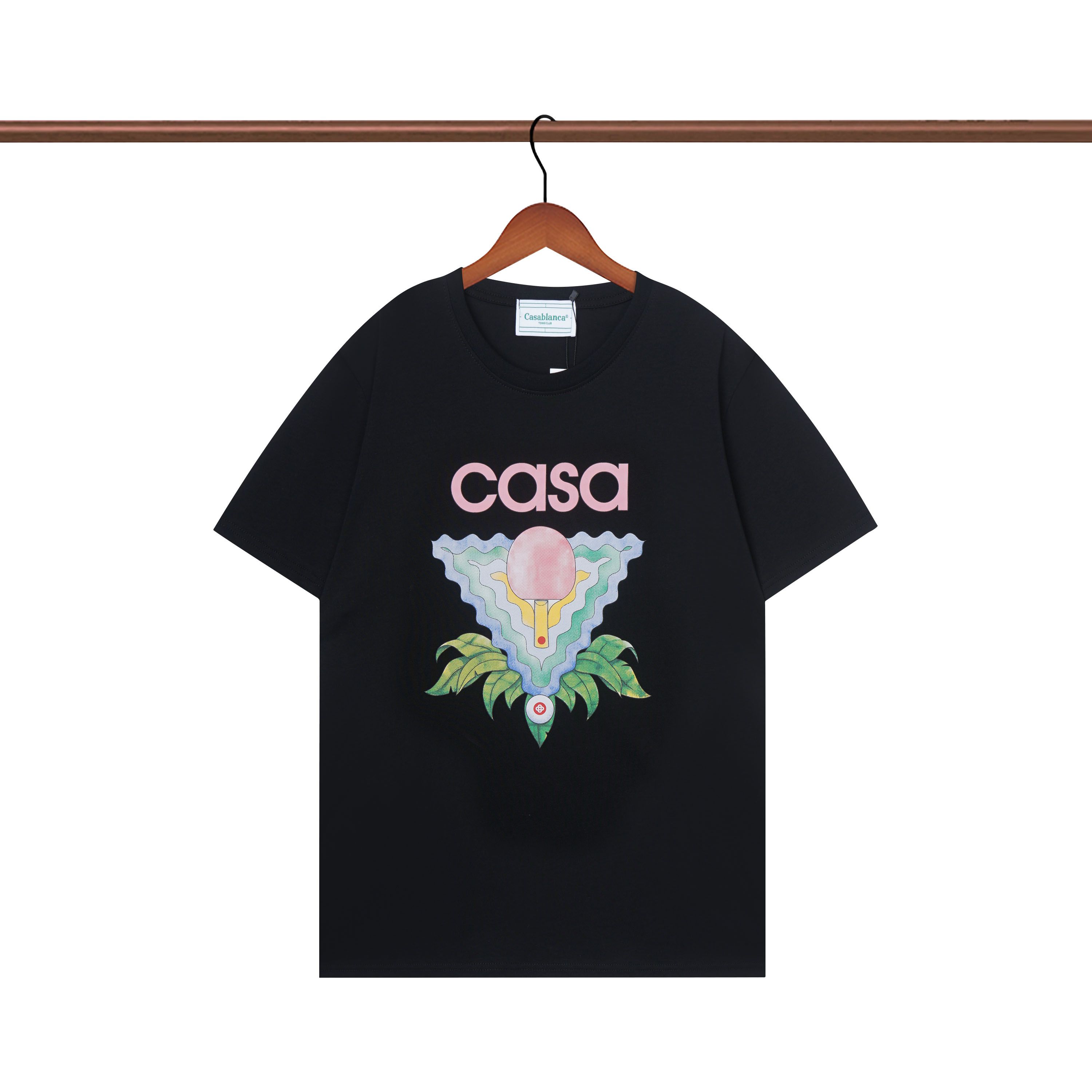 

AVION Fashion Casabla FLEUR PAR TEE T Shirts Mens Womens Panoramique T-Shirt Tees Apparel Tops Man Chest Letter Shirt Luxurys Clothing Street Shorts KJ6Q