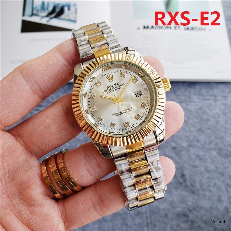 

2023 Brand NEW Famous Top Watches Luxury Rolex Mens Womens Watch Steel Band Men Sports Watch Women Gift NO Box C02